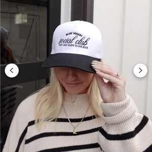 Ruby Moon Social Club trucker hat